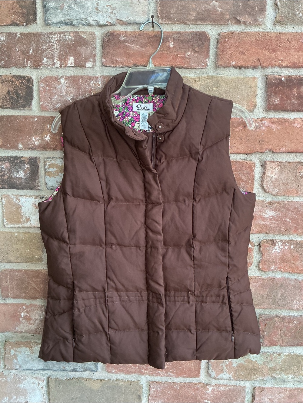 Lilly Pulitzer Quilted vest small